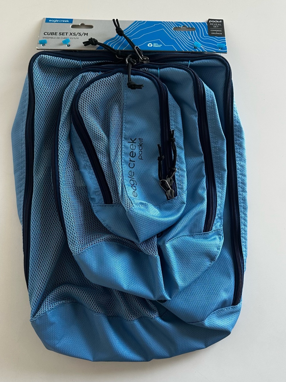 Eagle Creek pack-it Light Blue Packing Cube Set (XS/S/M) from REI